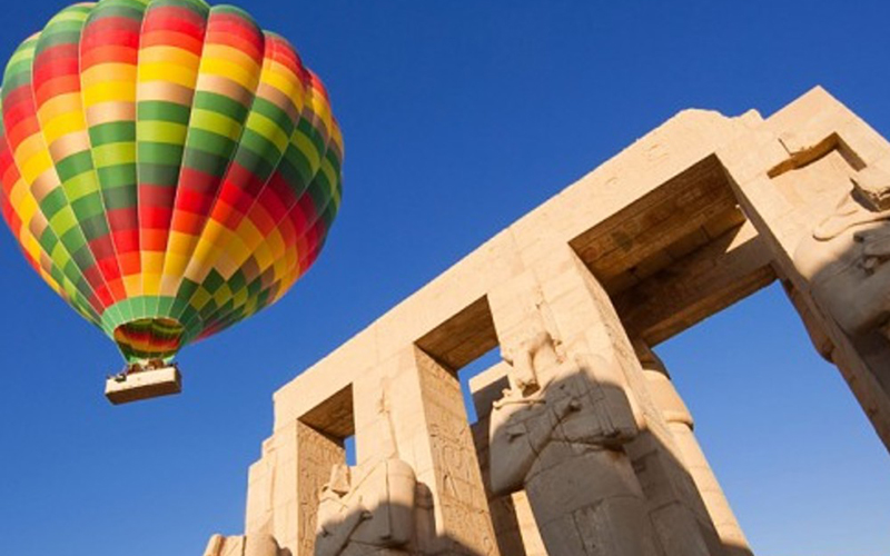 Luxor: Hot Air Balloon Ride over Luxor Relics