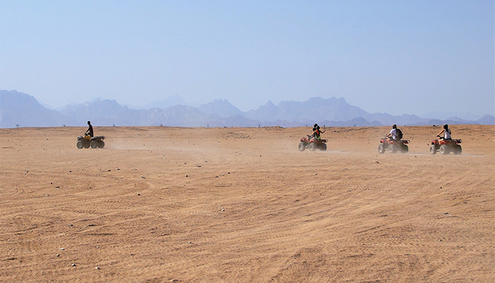 Morning Quad Bike Desert Safari